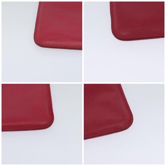 PRADA iPad Case Safiano leather Pink Auth ac3551 - Picture 11 of 11